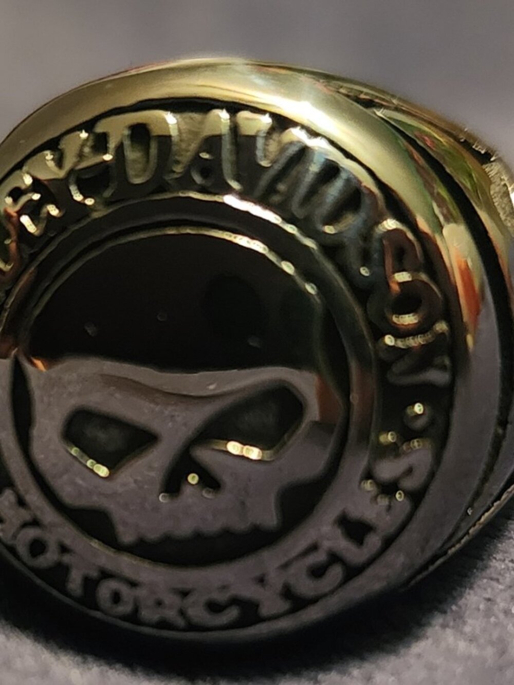 Harley-Davidson ring stainless steel